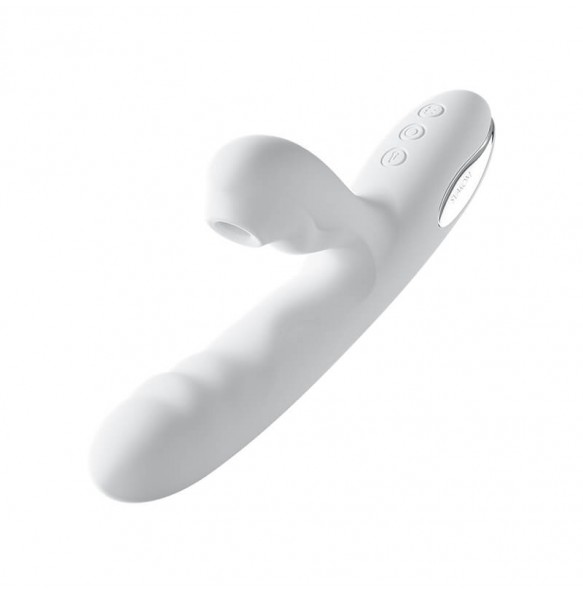 USA SVAKOM - VEROMCA Powerful Clitoral G-spot Stimulator (Chargeable - White)